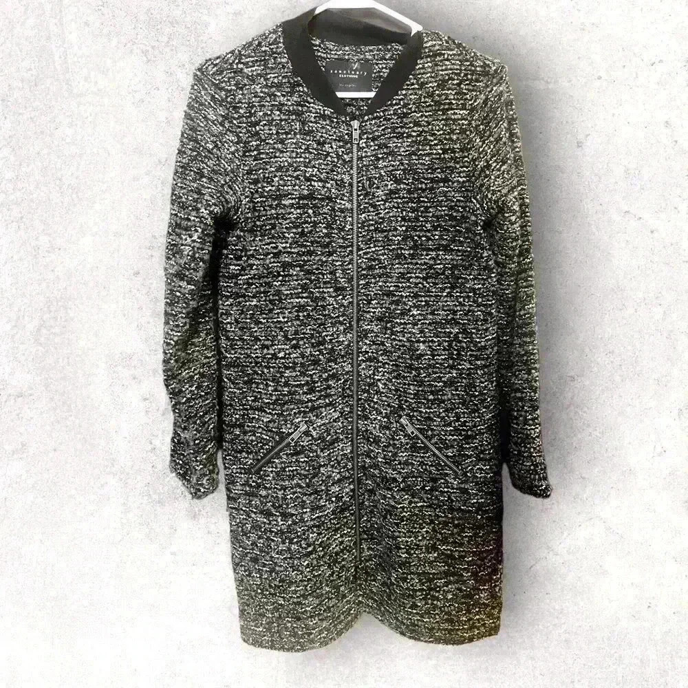 Sanctuary wool coat size small‎